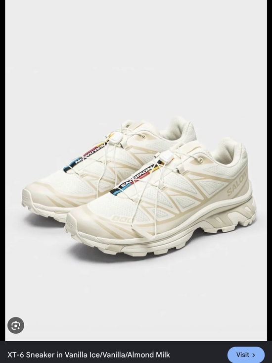 Salomon Shoes - NIB Salomon XT-6 Women's Sneaker in Vanilla Ice